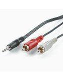 Roline 3,5mm AUDIO CABLE ΣΕ 2X RCA M 1.5m - (11.09.4341)