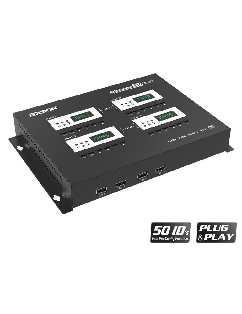 HDMI MODULATOR 3in1 QUAD