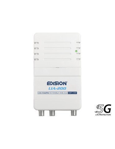 ΕΝΙΣΧΥΤHΣ ΓΡΑΜΜΗΣ LIA-200 5G UHF/VHF 24db 2out