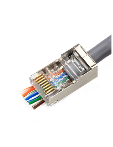 Connector RJ45 UTP Cat.6 Passthrough (OEM)