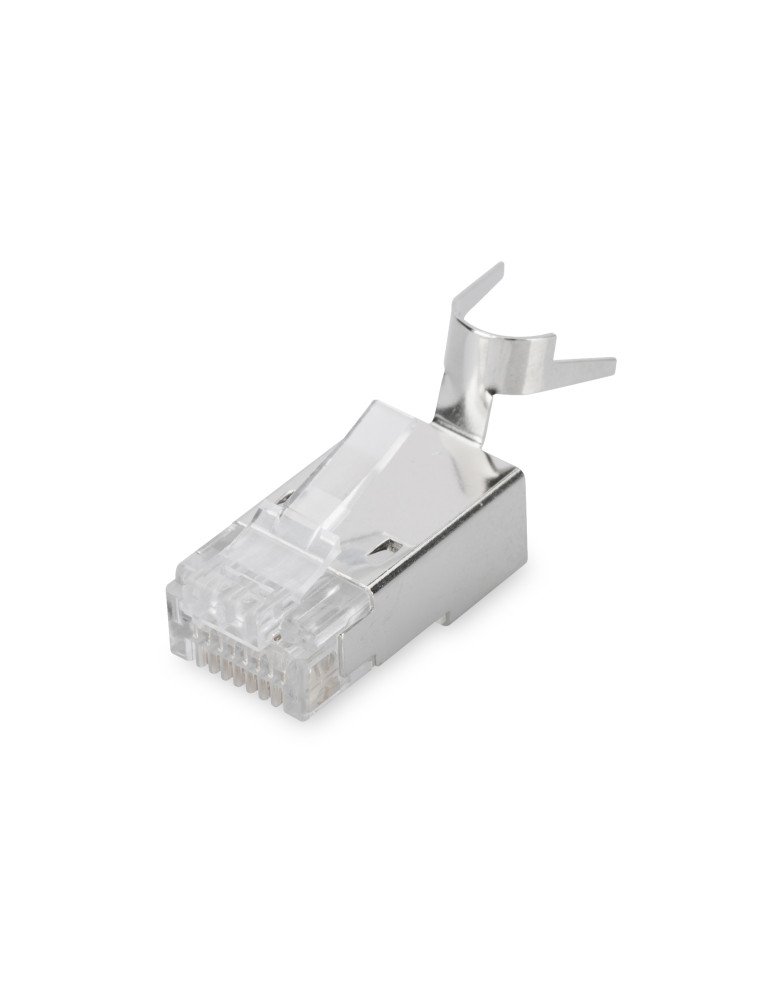 Digitus AK-219604, Modular Plug for Round Cable, CAT 6A, shielded, Pass through connector
