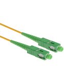 Masterlan fiber optic patch cord, SCapc-SCapc, Singlemode 9/125, simplex, 1m - (SCapc/SCapc-SSM.9/125-01)