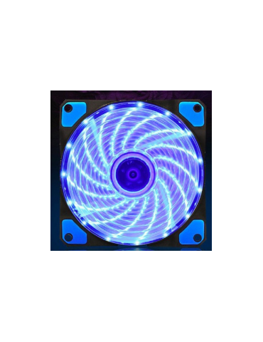 120mm LED Ultra Silent Computer PC Case Fan 15 LEDs 12V Blue