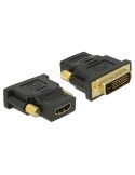 Delock 65466 Adapter DVI 24+1 pin male  HDMI female - bidirectional