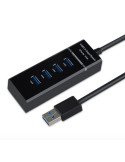 USB 3.0 High Speed 4 Ports HUB Splitter Adapter