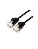 Roline UTP 3m Cat6a Black Slim LSZH - (21.15.3956)