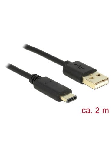 Delock 83327 USB CABLE Type-C male to USB 2.0 type-A male 2m