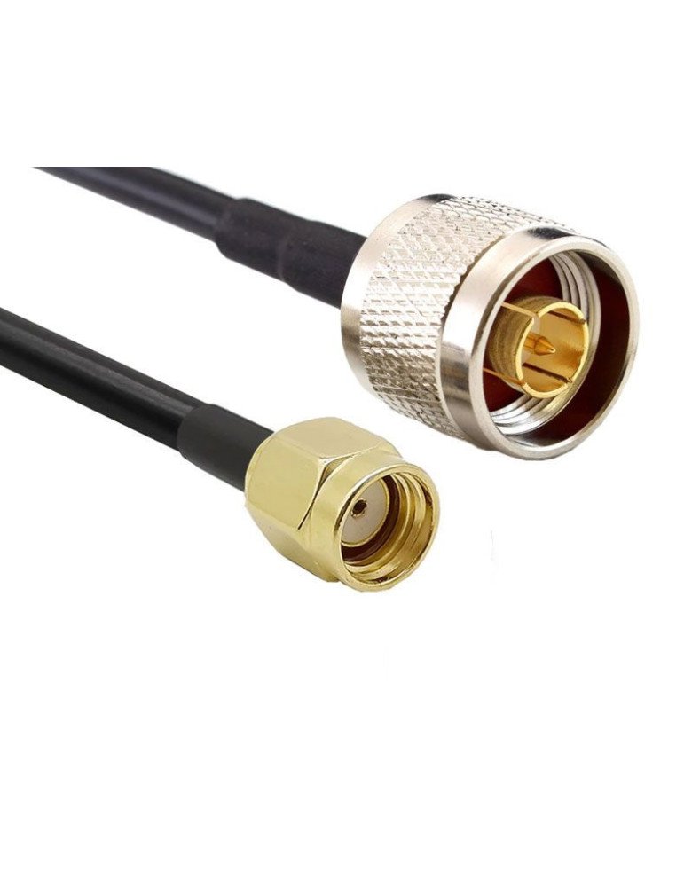 RF-5/H155 N-Male to RP-SMA-Male 5m