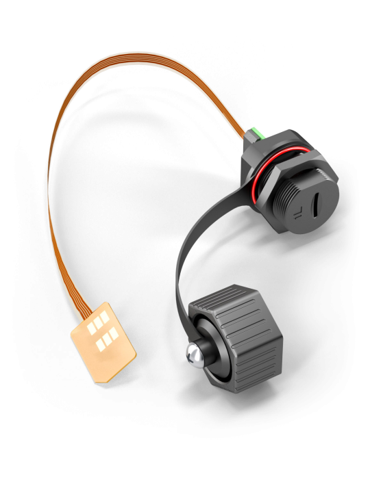 QuWireless QuSIM for routerboards, Outdoor Nano slot - Mini SIM adapter (SIMNM)