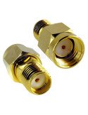 RP-SMA Male to SMA Female Adapter