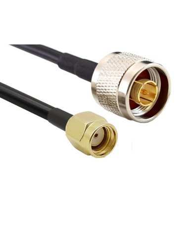 RF-5/H155 N-Male to RP-SMA-Male 10m