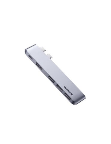UGREEN CM251-60559, 5-in-2 USB C Hub for MacBook Pro/Air