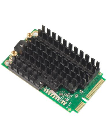 MikroTik R11e-2HPnD, 2Ghz miniPCI-e, 802.11b/g/n dual chain, 1000mW, 2xMMCX