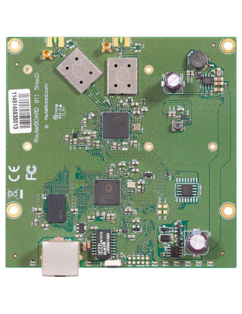 MikroTik RB911-5HacD, 650MHz, 64MB, 1xEthernet, onboard 5Ghz dual chain wireless with AC, L3