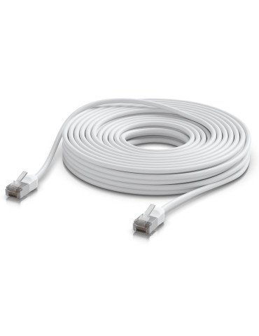 Ubiquiti UACC-Cable-Patch-Outdoor-C6A-15M-W, UniFi Premium Patch Cable Outdoor, 15m, Cat6a, white
