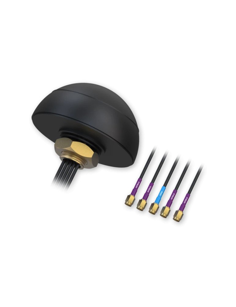Teltonika PR1KCL28, Combo Quad Mobile/GNSS Roof SMA Antenna