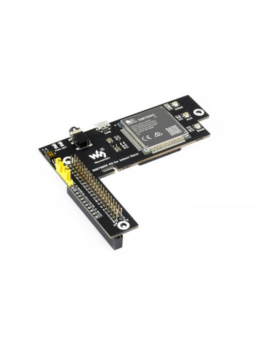 Waveshare SIM7600G-H 4G / 3G / 2G / GNSS Module for Jetson Nano, LTE CAT4, Global Applicable