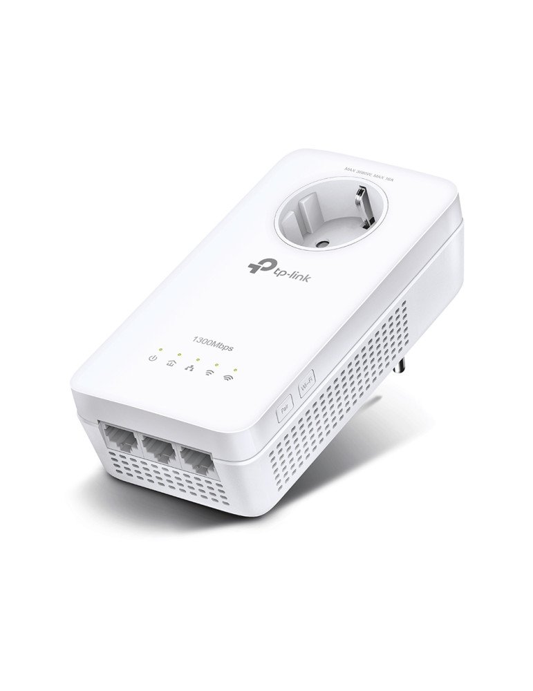 TP-Link TL-WPA8631P v4.0, AV1300 Gigabit Passthrough Powerline ac Wi-Fi Extender