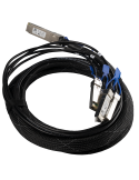MikroTik XQ+BC0003-XS+, 100Gbps QSFP28 break-out cable to 4x 25Gbps SFP28, 3m