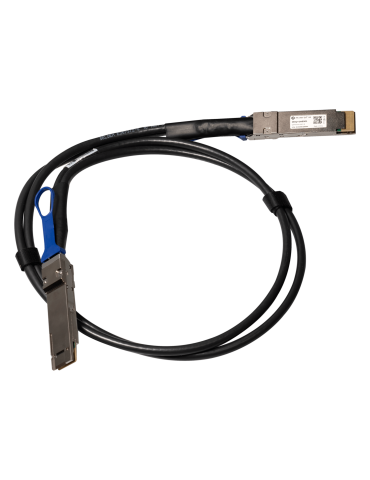 MikroTik DDQ+DA0001, 400Gbps QSFP-DD direct attach cable, 1m