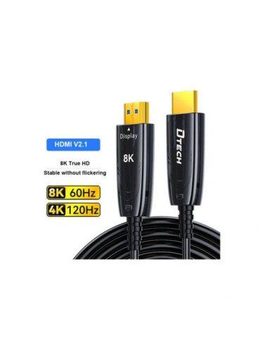Dtech 8K HDMI Fiber cable 100m