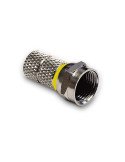 Fracarro CF-66B F-Connector αρσενικό με λάστιχο για καλώδιο Φ 6.6mm - 287191