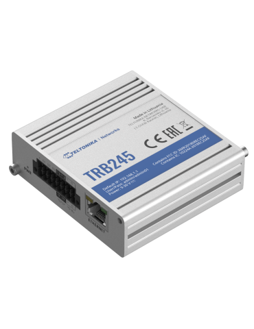 Teltonika TRB245 Industrial Grade 4G LTE Cat4 RS232/RS485 Dual SIM Gateway
