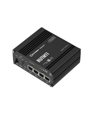 Teltonika RUTM11 Industrial 4G LTE Cat6 WiFi 5 Router