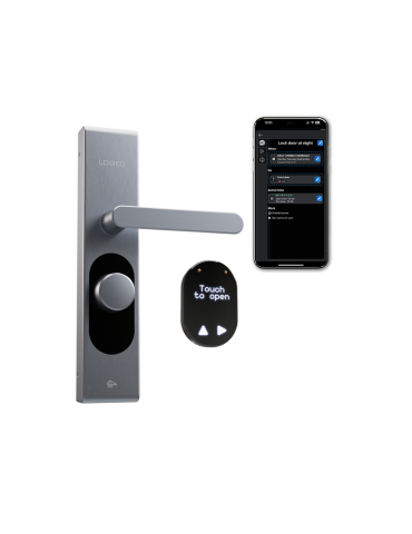 LOQED Touch Smart Lock Silver Edition (Powered By Shelly)