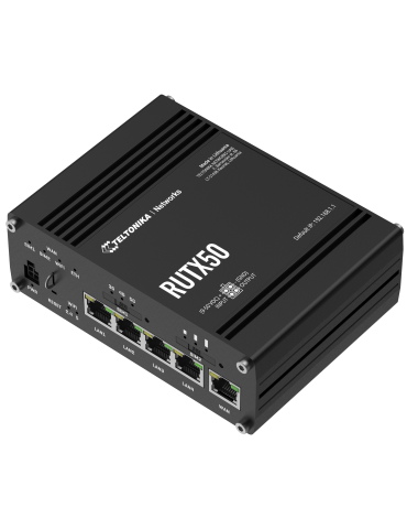 Teltonika RUTX50 Industrial 5G LTE WiFi 5 Router
