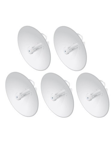 Ubiquiti PBE-5AC-GEN2-5, PowerBeam 5AC Gen2, 25dBi, 720MHz, 64MB, 25dBm, 1xGigabit, 450+Mbps, 5-Pack