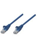 Intellinet UTP 0.25m Cat6 Blue - (739931)