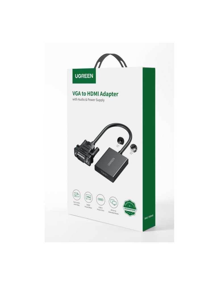 UGREEN CM513-50945, VGA to HDMI Converter