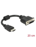 Delock 65327 Adapter HDMI M σε DVI D 24+5 0.15m
