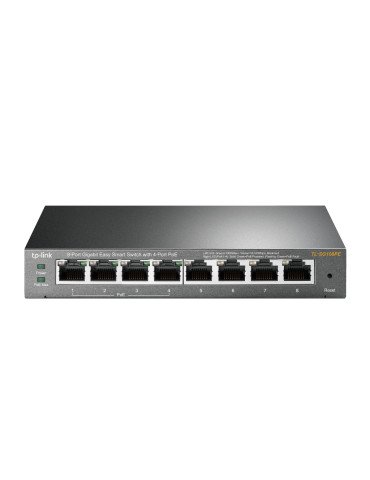 TP-Link TL-SG108PE v5.0, 8-Port Gigabit Easy Smart Switch with 4-Port PoE