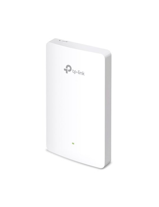 TP-Link EAP615-Wall v1.0, WiFi 6, 2x3dBi, 574Mbps, 2x2 @ 2.4GHz & 2x4dBi, 1201Mbps, 2x2 @ 5GHz, 4xGigabit, 802.3af/at