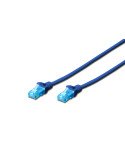 Digitus UTP 0.5m Cat5e Blue - (DK-1512-005/B)