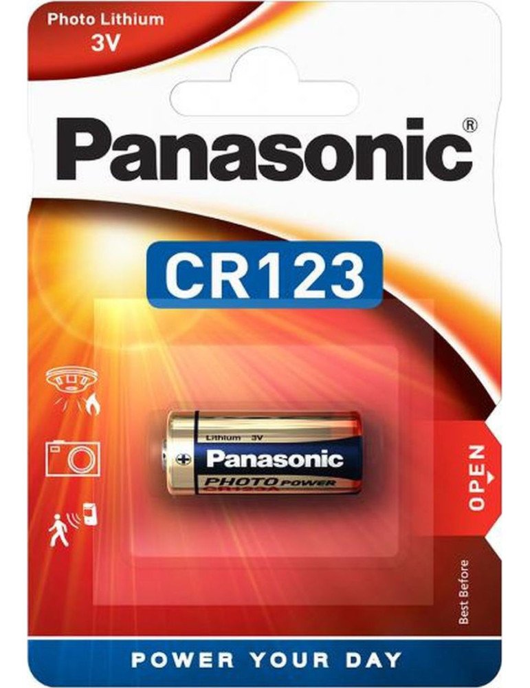 PANASONIC - CR123A (1 ΤΕΜ)