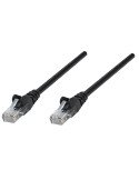 Intellinet UTP 0.25m Cat6 Black - (739917)
