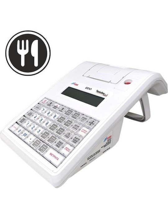 RBS Edo Cr Εστίασης Ταμειακή Μηχανή Εστιατορίου σε Λευκό Χρώμα