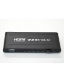 ANGA PS-1004-4K HDMI Splitter, 1 Εισόδου - 4 Εξόδων, 3D 1080P@60Hz, HDMI 1.4Α, HDCP, DTS, Dolby Digital True HD & Τροφοδοτικό