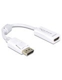 Delock 61767 Adapter Displayport male  HDMI female white