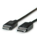 Roline Καλώδιο DisplayPort M to HDMI M HDTV black 4.5m - (11.04.5783)