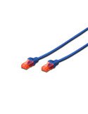 Digitus UTP 0.25m Cat6 Blue - (DK-1617-0025/B)