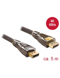 Delock 82773 Καλώδιο Display Port v1.2 5m 4K Premium