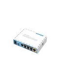 MikroTik RB952Ui-5ac2nD, hAP ac lite, 1.5dBi, 22dBm, 2x2 @ 2.4GHz, 2dBi, 23dBm, 1x1 @ 5GHz, 650MHz, 64MB, 5xEthernet, PoE in, Po