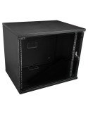 S-LINK Rack Επιτοίχιο 7U με βάθος 400 mm (BLACK) - (34386)