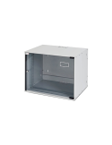 MIRSAN Επίτοιχη καμπίνα 6U 10" W306mm, D300mm LIGHT GREY - (SOH06U30MN10.02)