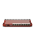 MikroTik L009UiGS-RM, Dual Core 800MHz, 512MB, 8xGigabit, 1xSFP, USB 3.0, PoE in, 1xPoE out, L5