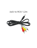 ΚΑΛΩΔΙΟ Jack σε RCA 1,2m